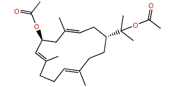 6-Acetoxynephthenol acetate